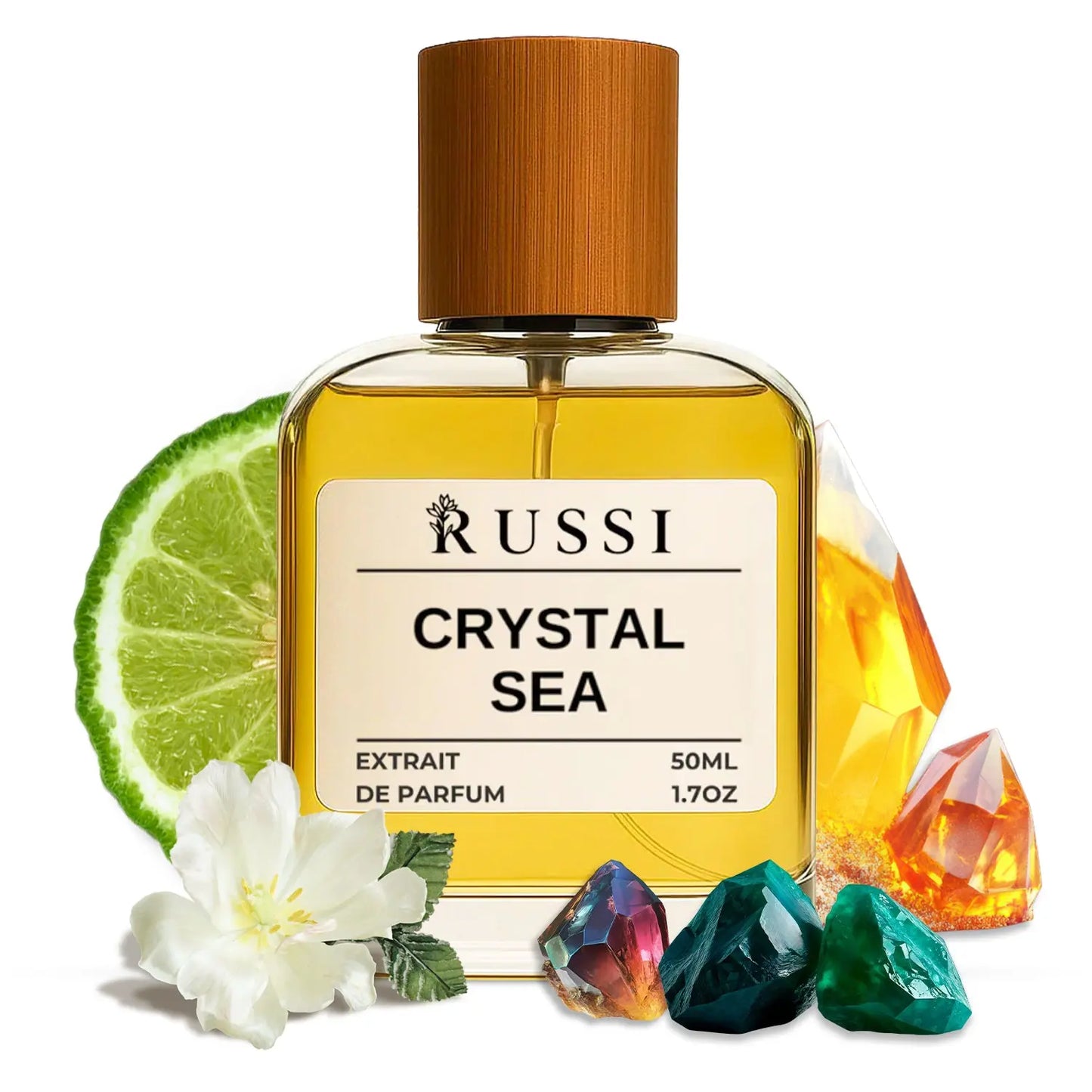 CRYSTAL SEA BERGAMOTĖ · MINERALINĖS NATOS · MUSKUSAS