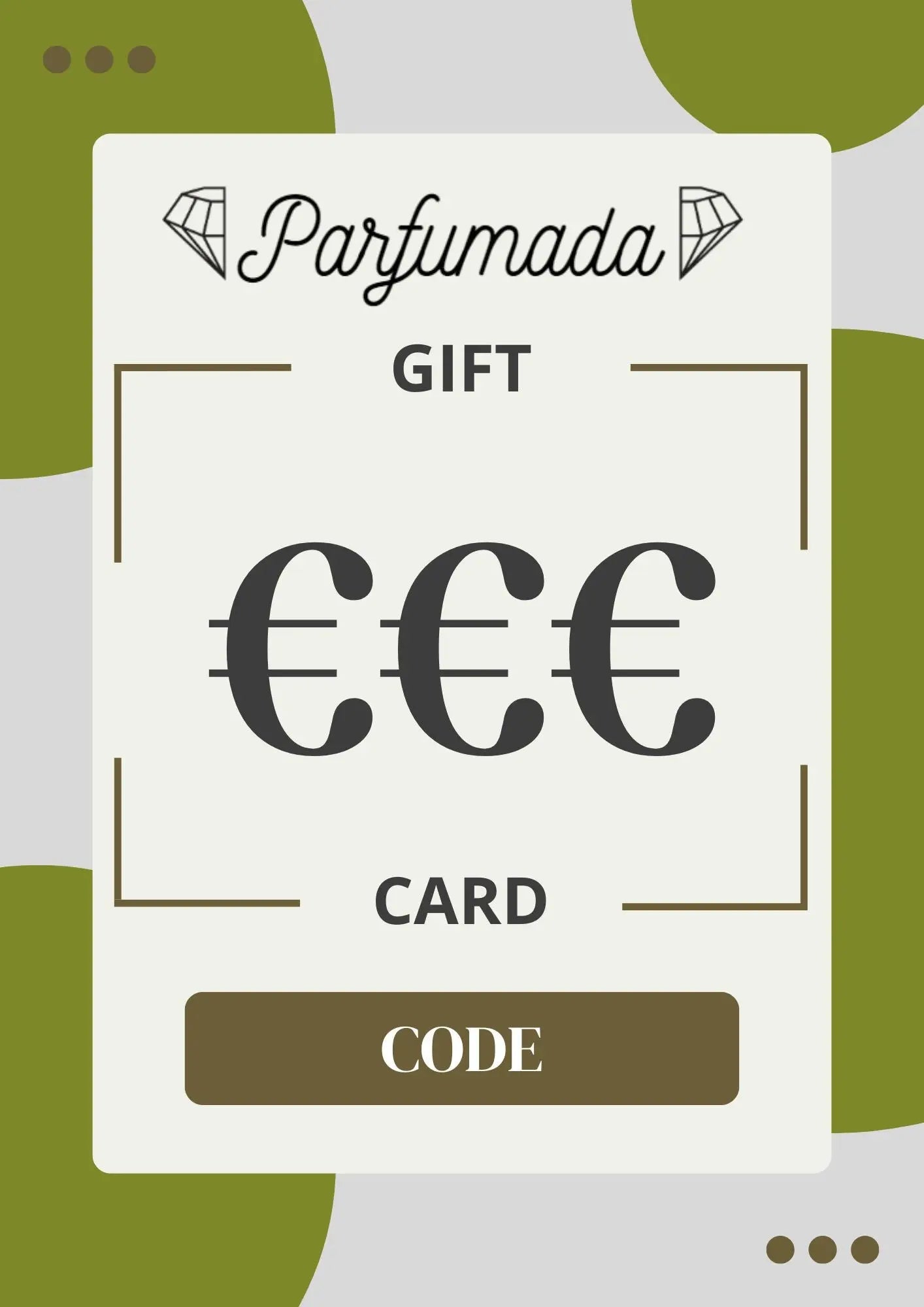 Parfumada dovanų kuponas GIFT CARD
