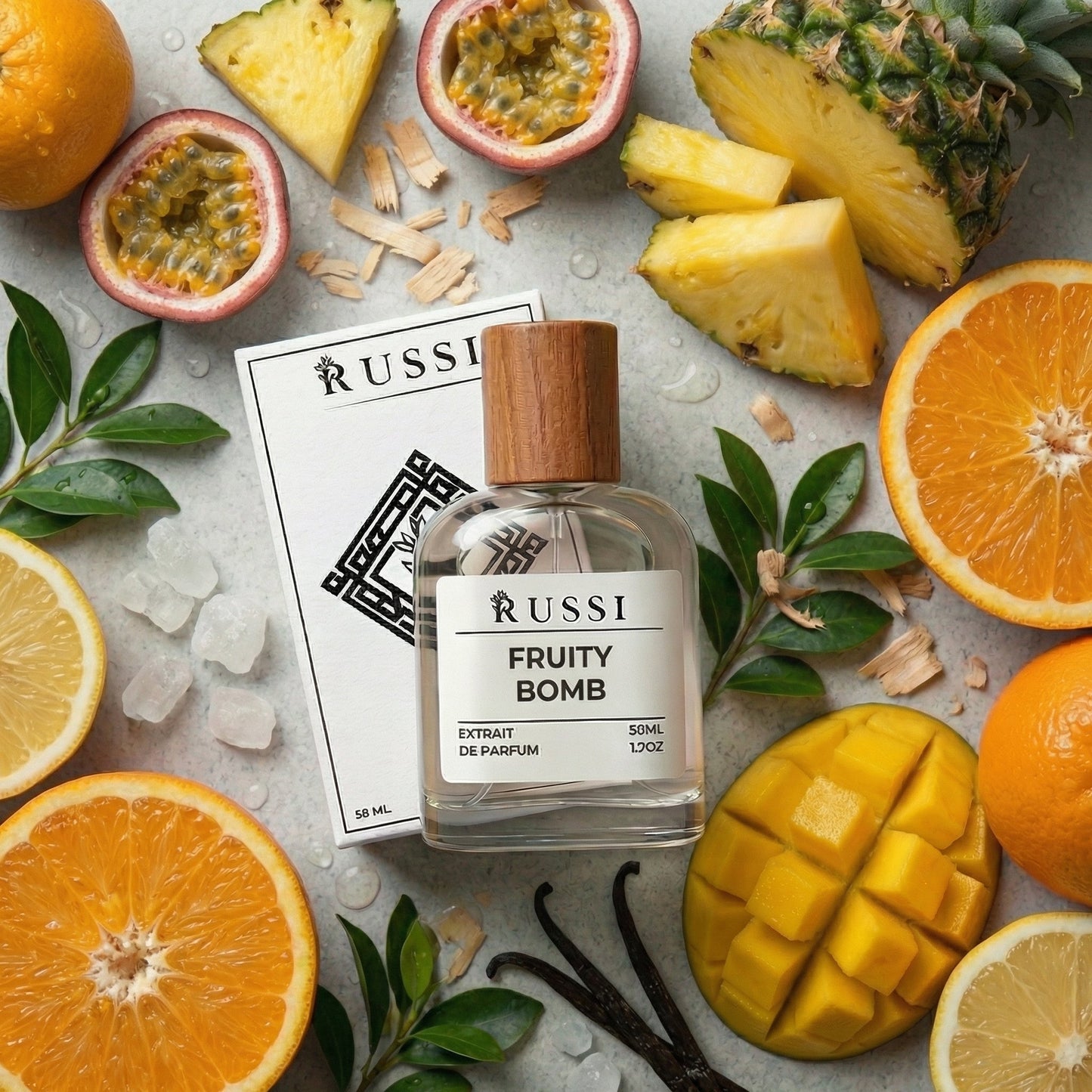 FRUITY BOMB APELSINAS · CITRINA · AMBRA