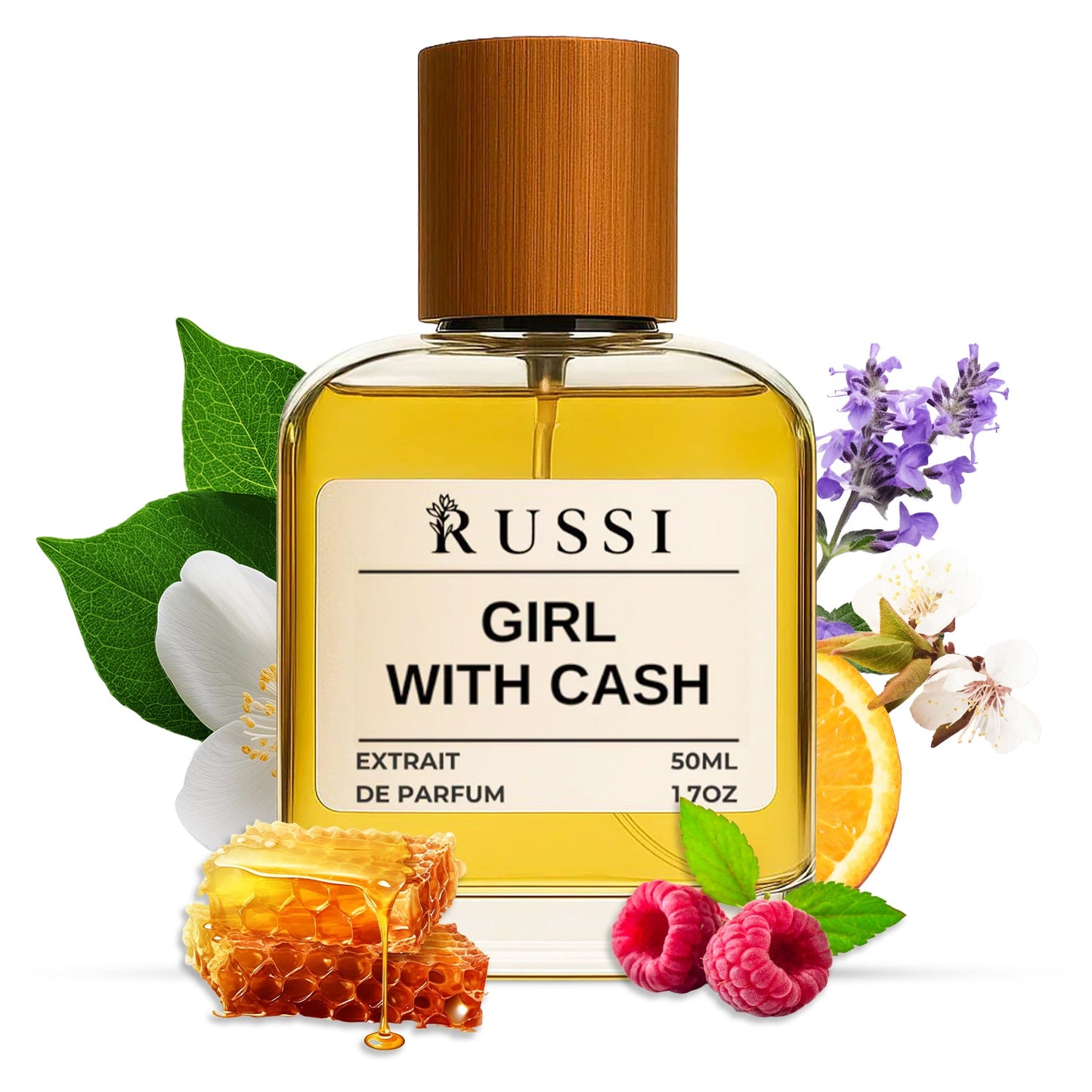 GIRL WITH CASH AVIETĖ · PAČIULIS · APELSINŲ ŽIEDAI