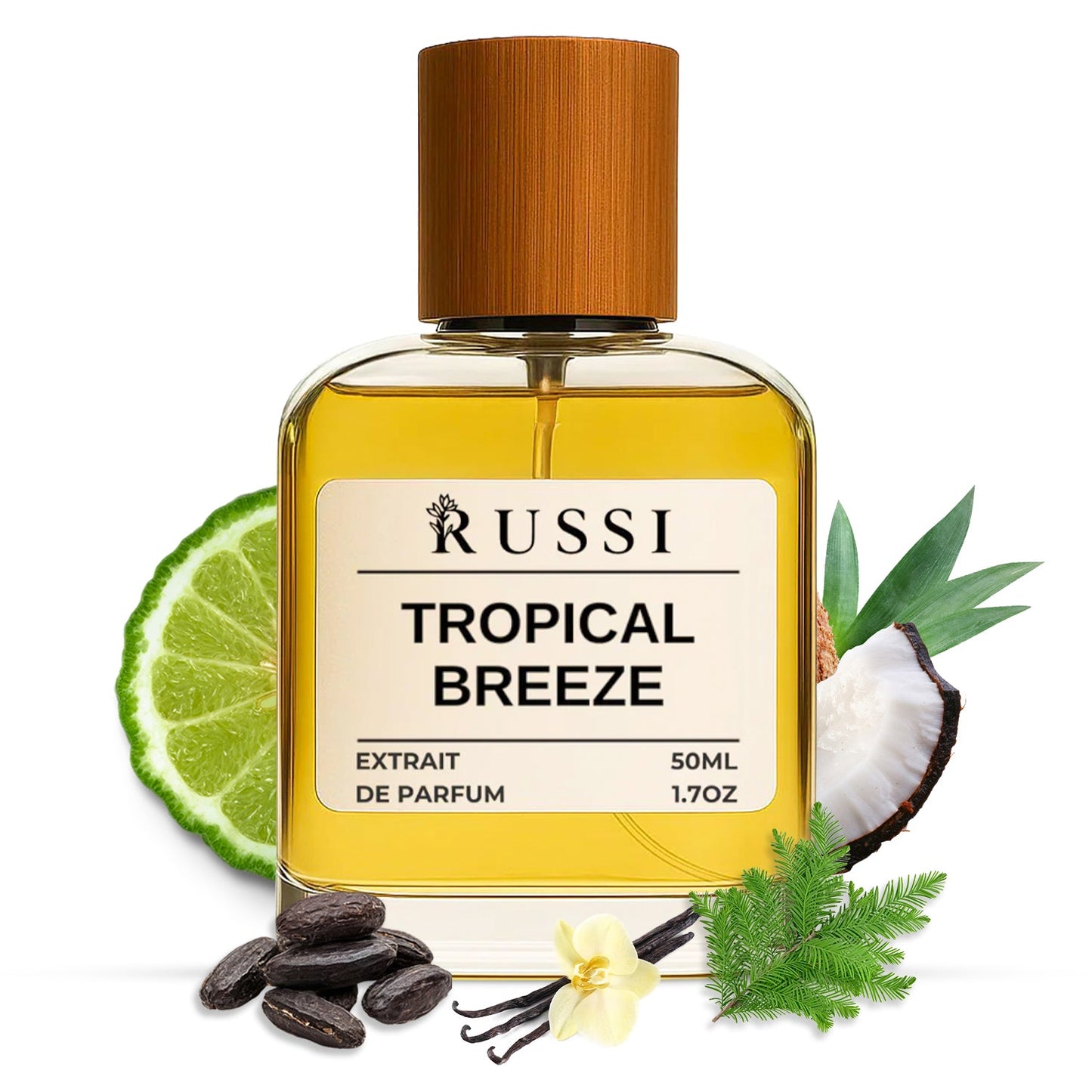 TROPICAL BREEZE KOKOSAS · TONKA PUPELĖS · KEDRAS