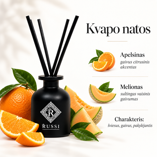 MELON ORANGE gaivus apelsino ir meliono namų kvapas
