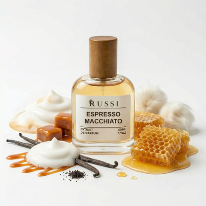 ESPRESSO MACCHIATO KARAMELĖ · VANILĖ · KAVA