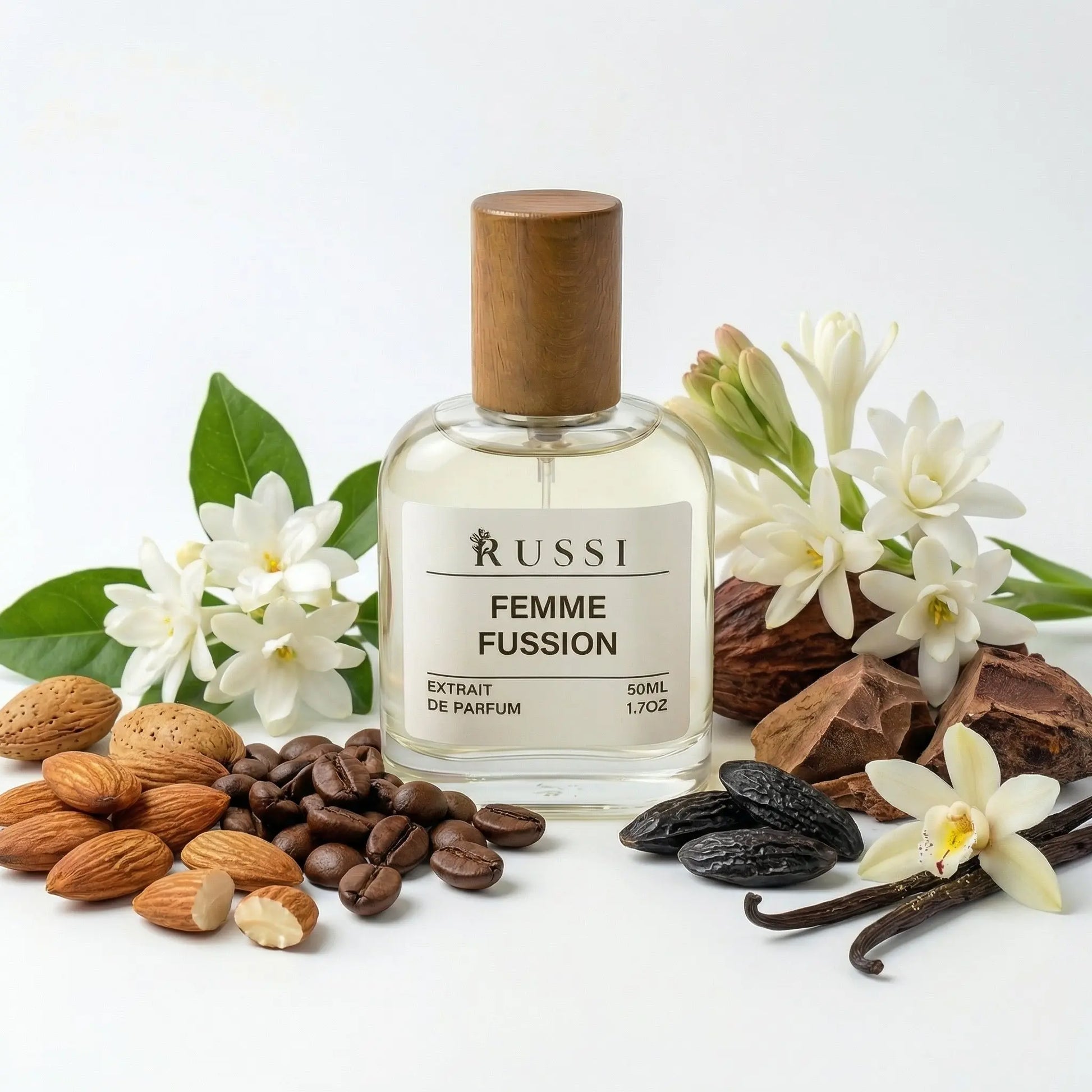 FEMME FUSSION KAVA · TONKA PUPELĖS · JAZMINAI