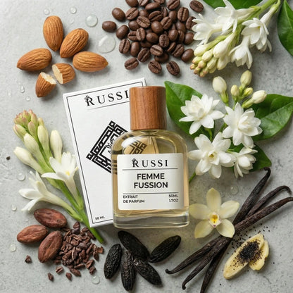 FEMME FUSSION KAVA · TONKA PUPELĖS · JAZMINAI