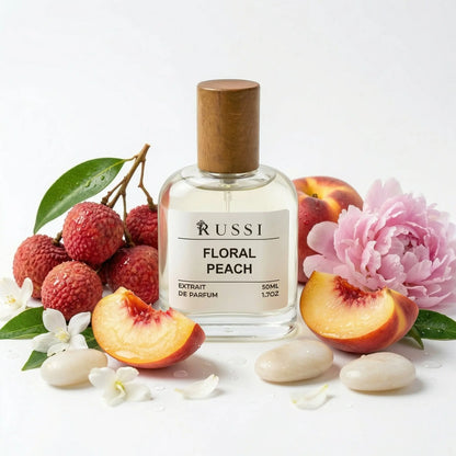 FLORAL PEACH PERSIKAS · LIČIAI · BIJŪNAI
