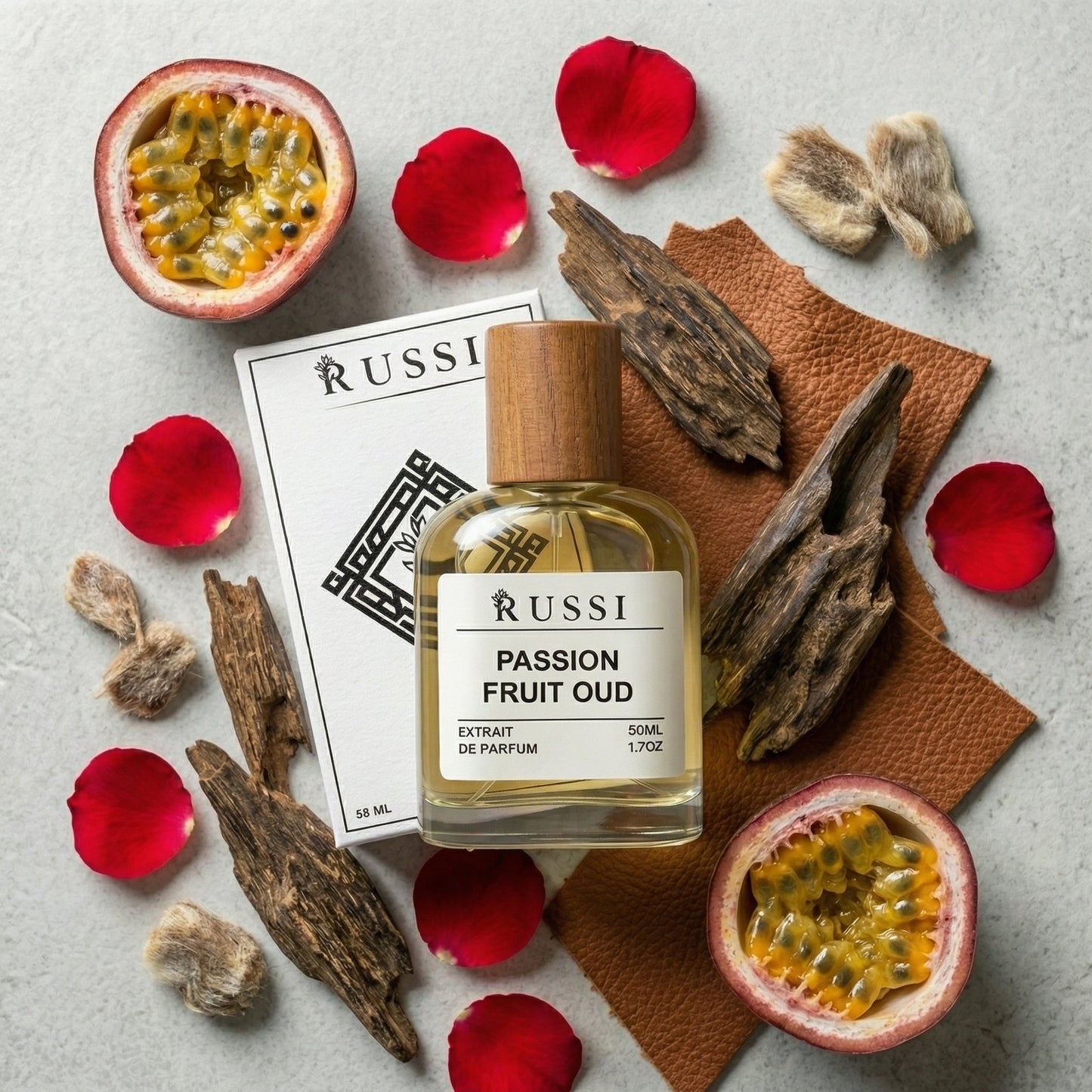 PASSION FRUIT OUD PASIFLORA · OUDAS · ŠAFRANAS