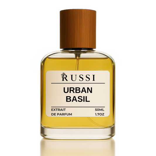 URBAN BASIL Extrait de Parfum – įkvėpti Essential Parfums – Parfumada kvepalų buteliuko nuotrauka