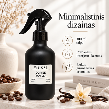 COFFEE VANILLA minimalistinis dizainas