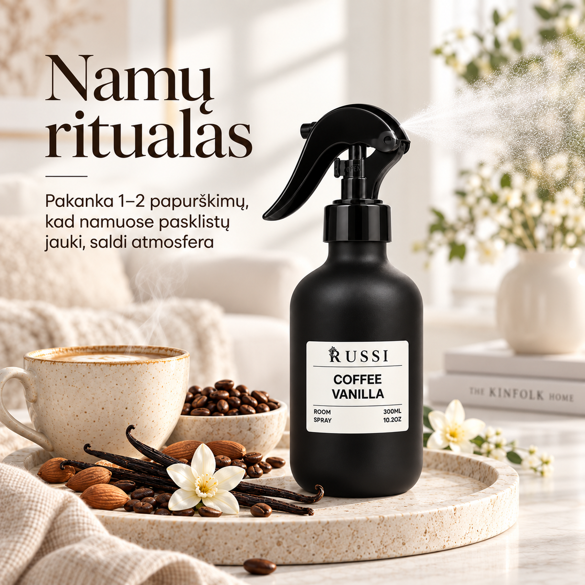 COFFEE VANILLA namų ritualas