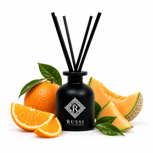 MELON ORANGE namų kvapas su lazdelėmis