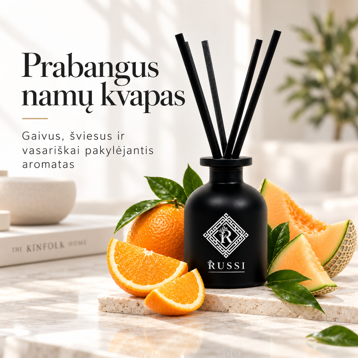 MELON ORANGE kvapo natos – apelsinas ir melionas