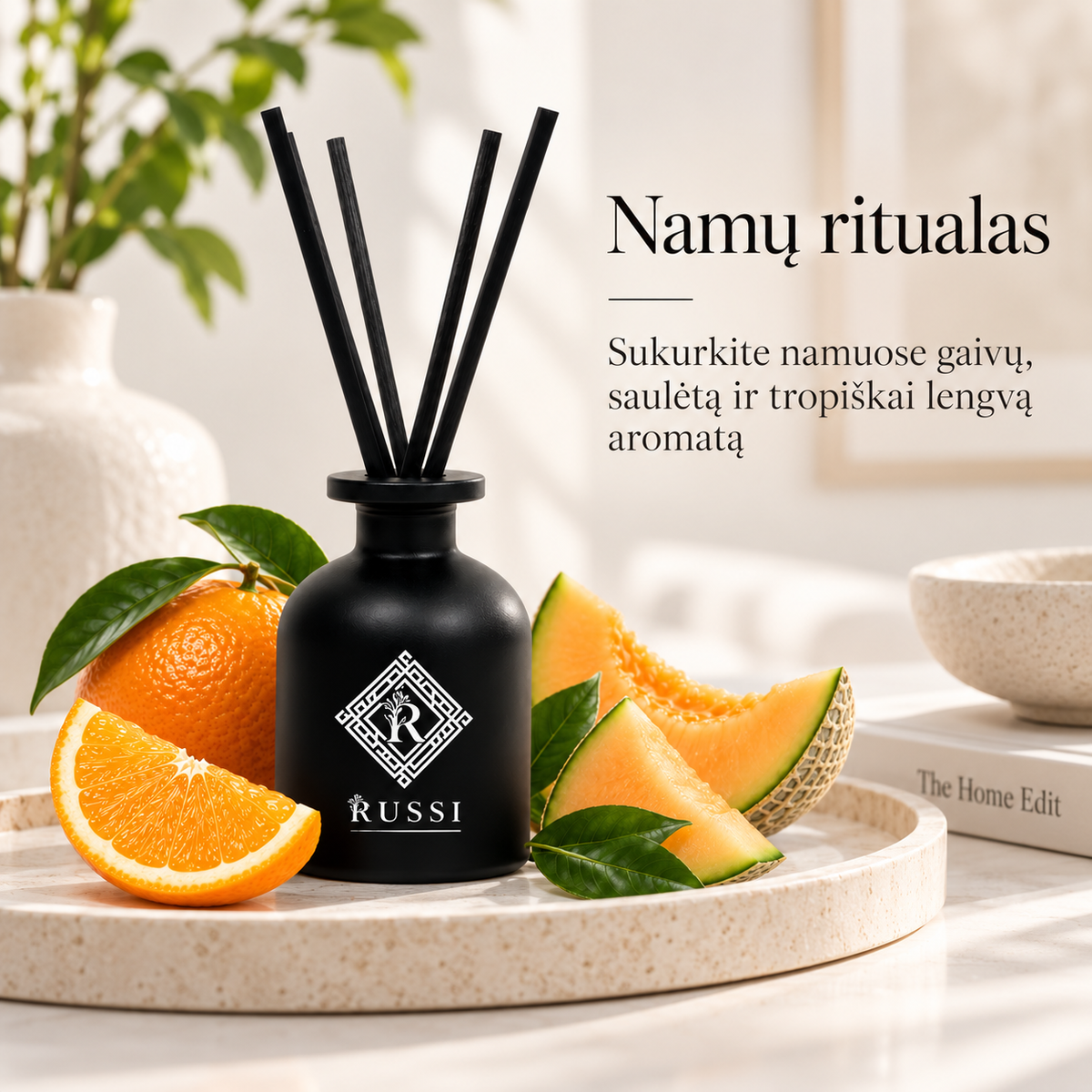 MELON ORANGE namų ritualas