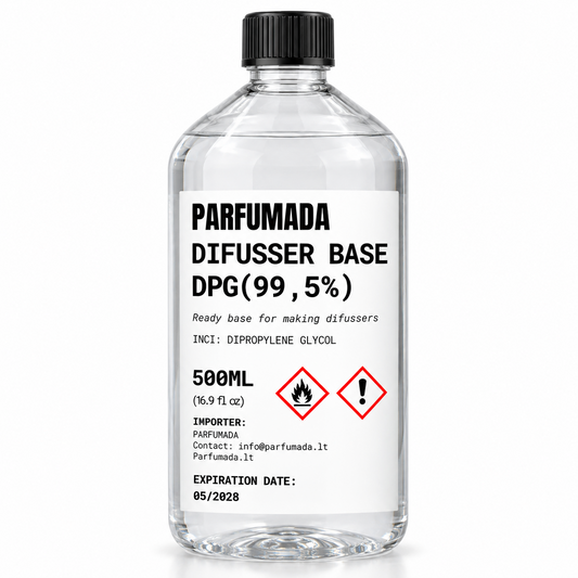 PARFUMADA DPG bazė namų kvapų ir difuzorių gamybai 500 ml